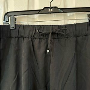 Banana Republic Factory TENCEL Cargo Jogger Pants Black Utility Sz L